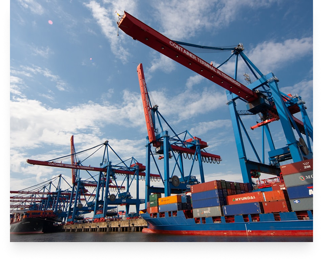 Port de chargement cargo